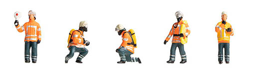 151679 - H0 - Feuerwehrkräfte Epoche VI, Set III
